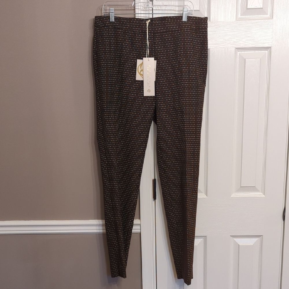 Etcetera Women's Brown Patterned Trousers - Picture 1 of 11